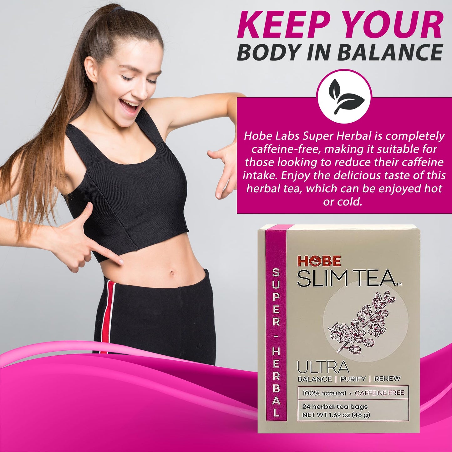 Hobe Labs Super Herbal Tea  24 Bags