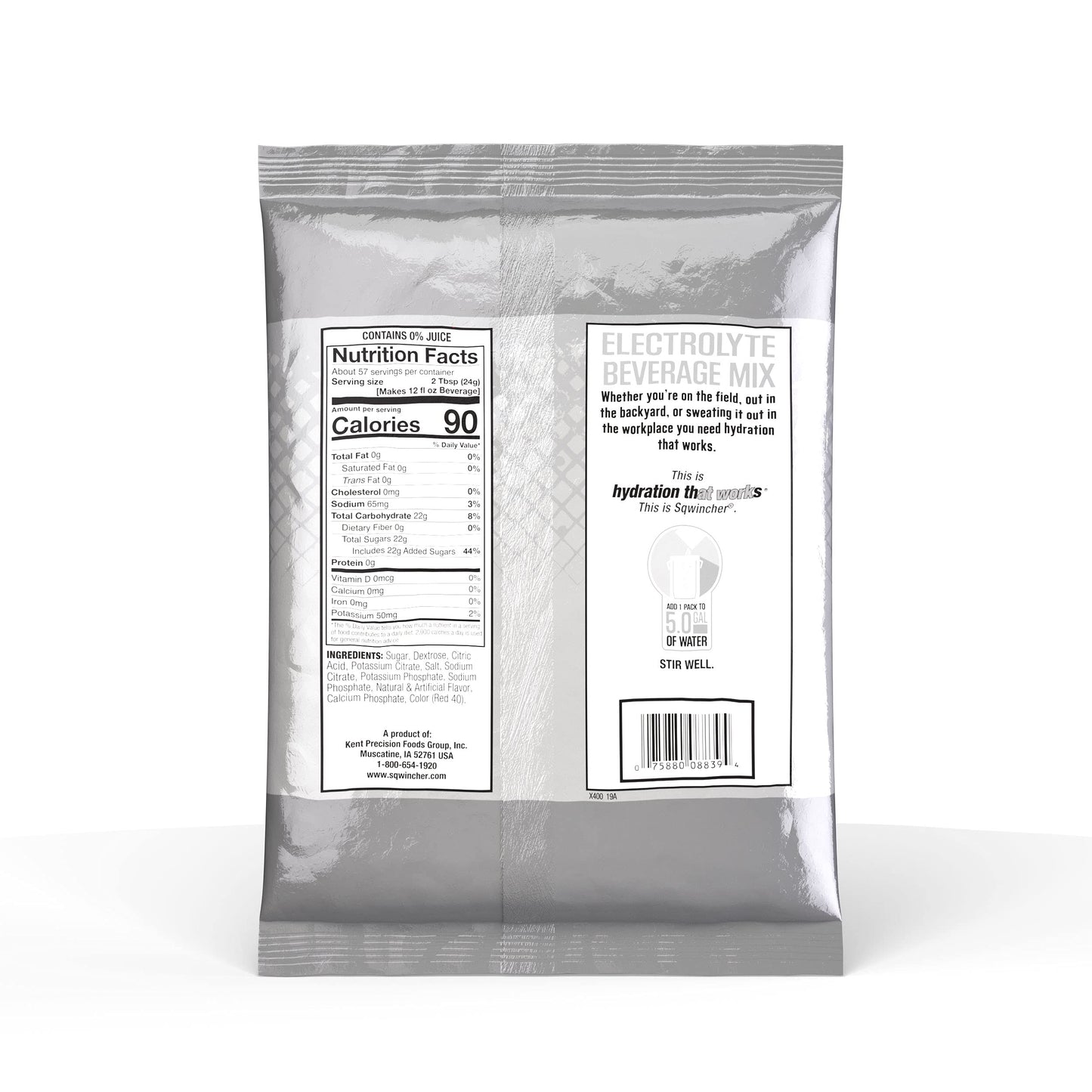 Sqwincher Powder Pack, Cool Citrus, 47.66 oz Packet (Pack of 16)