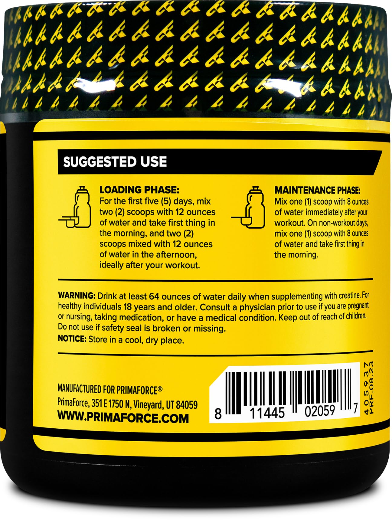 Primaforce Creatine-X 250 Grams - High-Performance 10 Creatine Complex - Unflavored