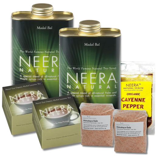 Neera Natural 10-14 Day Detox Pack Master Cleanse Diet - Body Cleanse Detox Drink Colon Cleanser & Detox Metabolism Booster Master Cleanse Lemon Cayenne Maple Detox, 10-14 Days Detox Drink