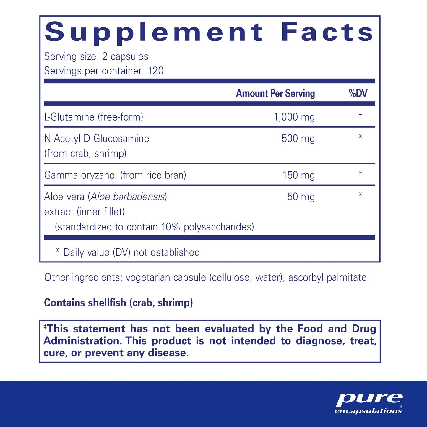 Pure Encapsulations G.I. Integrity | Enhanced Support for Gastrointestinal Integrity and Function | 240 Capsules