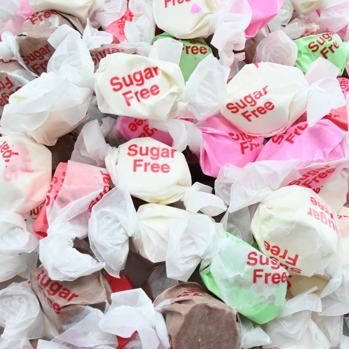 By The Cup Sugar Free Assorted Salt Water Taffy 15 lb Bag