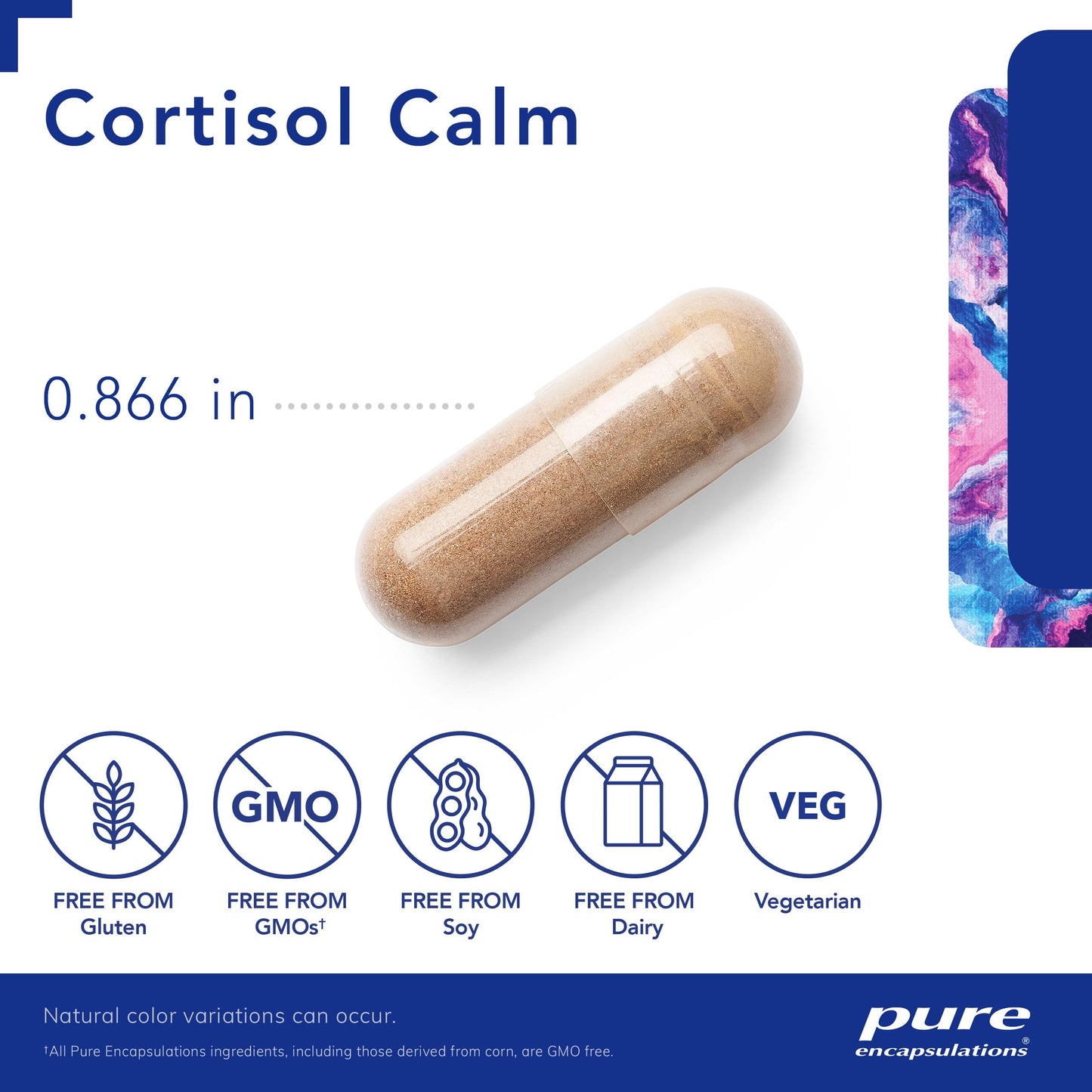 Pure Encapsulations Cortisol Calm - Supports Cortisol Health & Relaxation - Contains Ashwagandha & L-Theanine - Restful Sleep - 120 Capsules