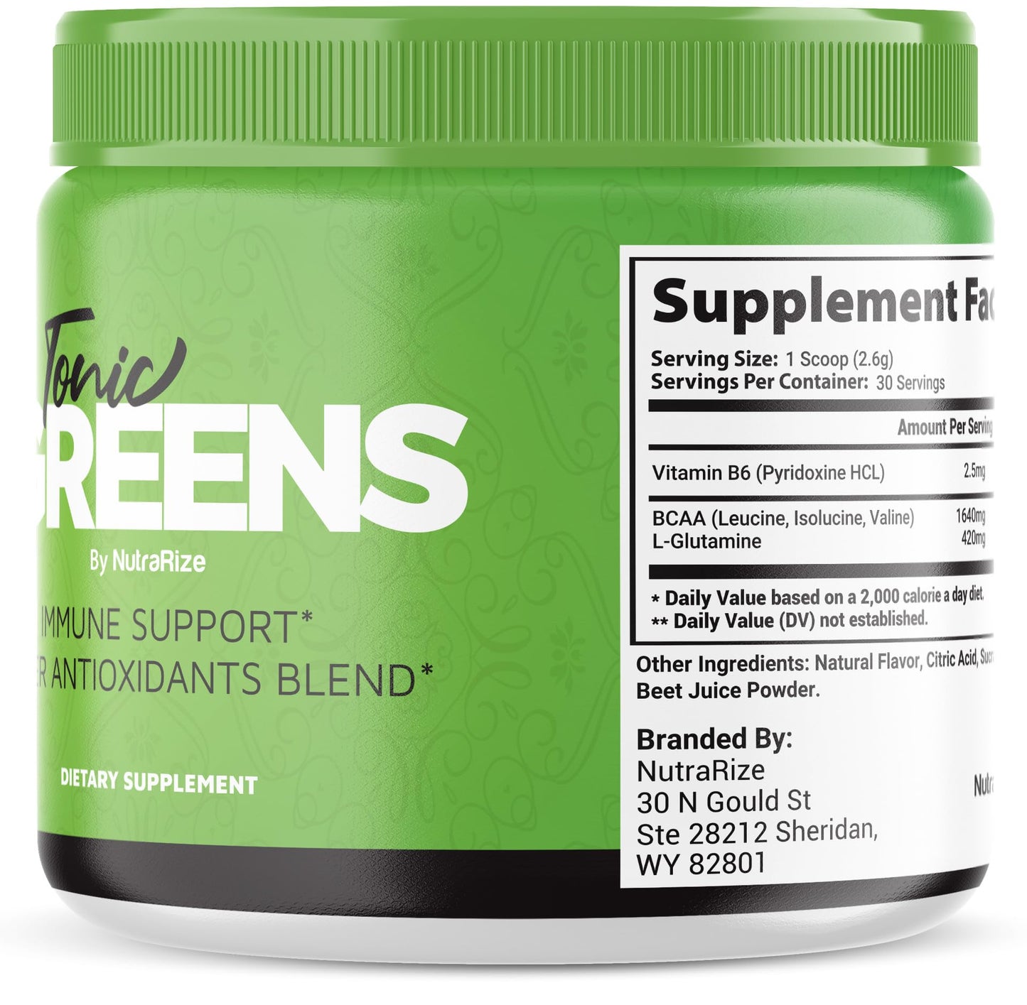 NutraRize (Pack of 3 Tonic Greens, All-Natural Supplement in a Jar for Immune Support, Delicious Way to Detox The Body, Powder for Health and Wellness Reviews (90 Servings)