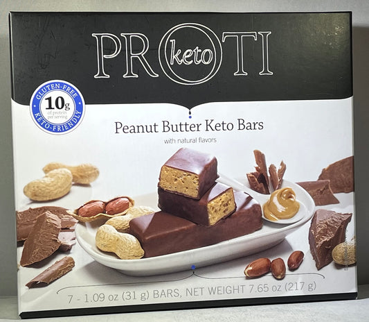 Being Well Essentials Proti-King 15g Protein Bars - 15 flavors 7 servings (Peanut Butter KETO)