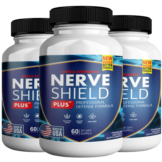 Nerve Shield Plus Pro - Advanced Nerve Formula with Essential Ingredients for Relief and Comprehensive Long-Term Support of Nerve Health (3)