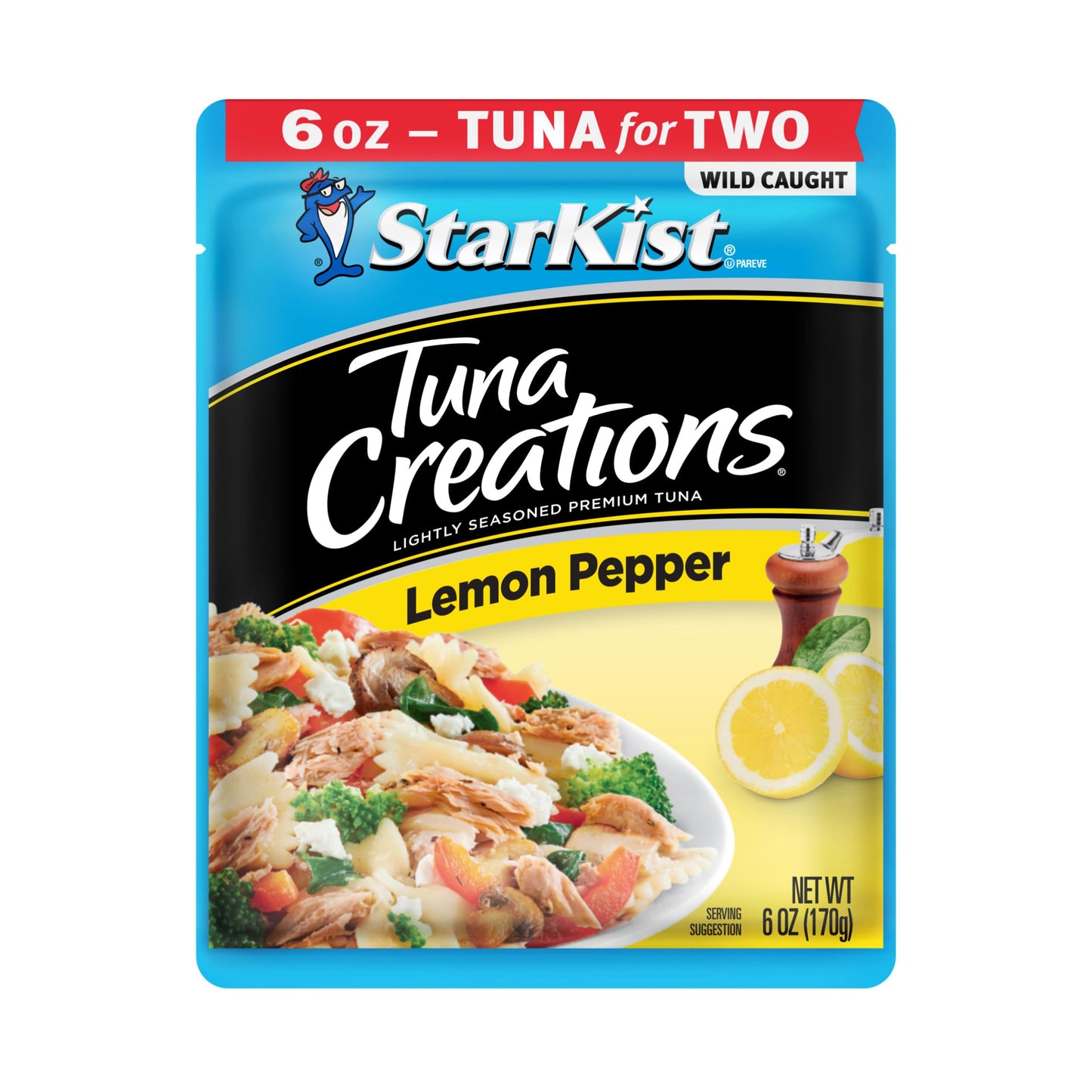 StarKist Tuna Creations Lemon Pepper 60 oz Pouch Pack of 12