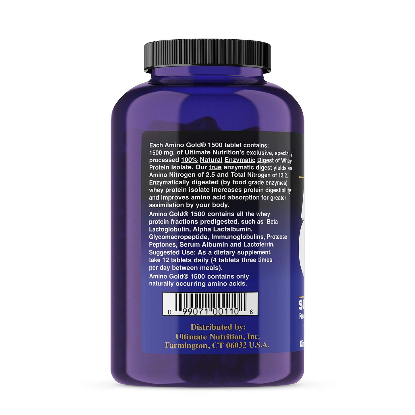 Ultimate Nutrition Amino Gold - 1500 mg - 325 Tablets…
