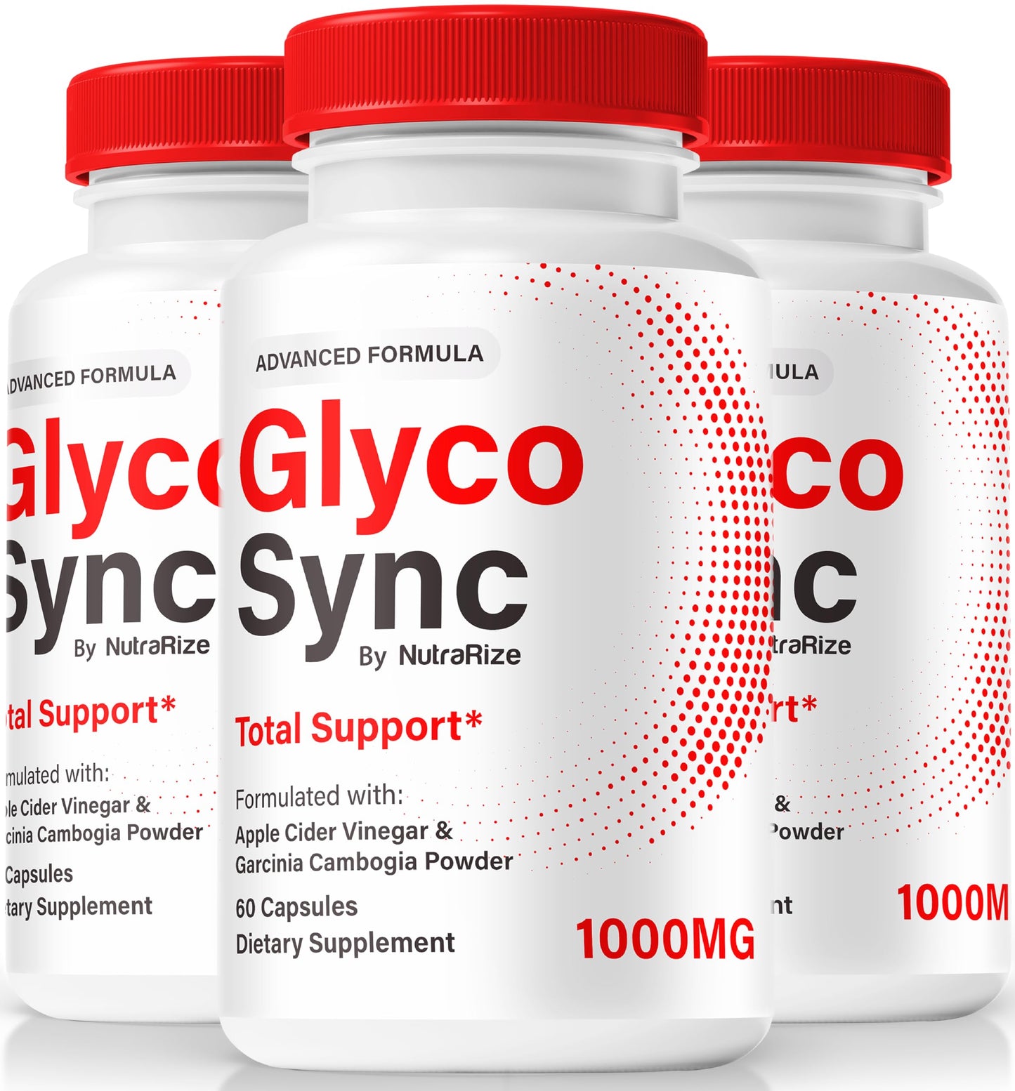 (3 Pack) Glyco Sync Pills, Official GlycoSync Glyco Optimizer Formula, All-Natural Ingredients to Support Stable Levels, Balance & Overall Health, Premium Glyco Sync Pastillas Review (180 Capsules)