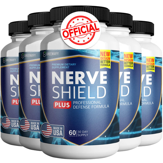 GREENVIFY Nerve Shield Plus Pro - Advanced Nerve Formula with Essential Ingredients for Relief and Comprehensive Long-Term Support of Nerve Health (5)