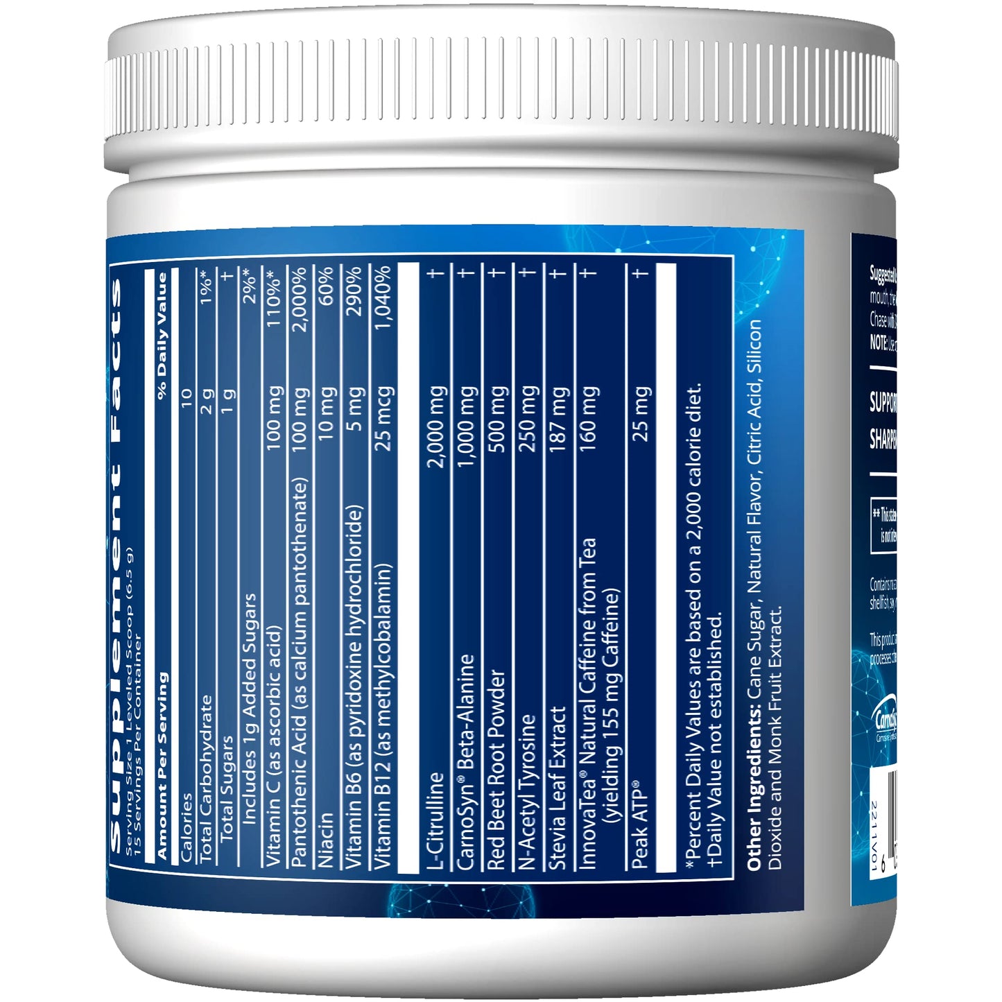 MRM Nutrition Driven™ Dry Scoop Pre-Workout Powder| Orange Blast Flavored| Pure Ingredients| Muscle + Hydration + Energy Blends| Performance Energy | Vegan + Gluten-Free | 15 Servings