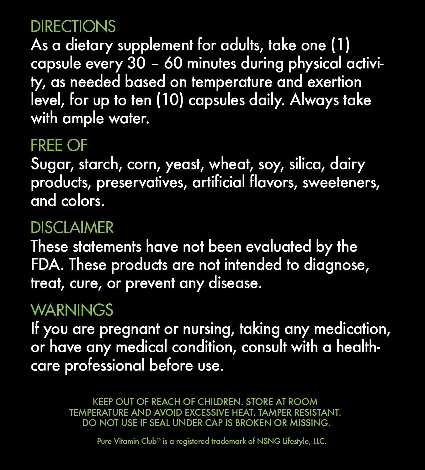 Ultra Salt Electrolyte Complex