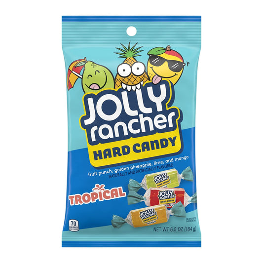 JOLLY RANCHER Tropical Fruit Flavored Hard Candy Bag 65 oz
