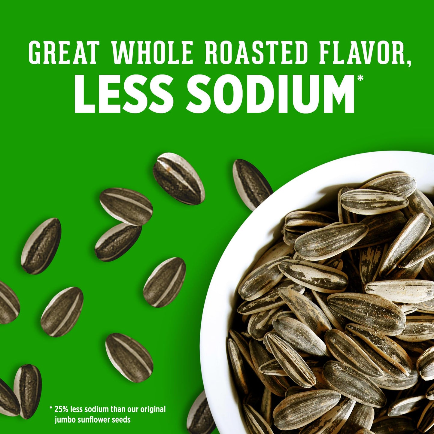 DAVID Reduced Sodium Jumbo Sunflower Seeds 16 oz