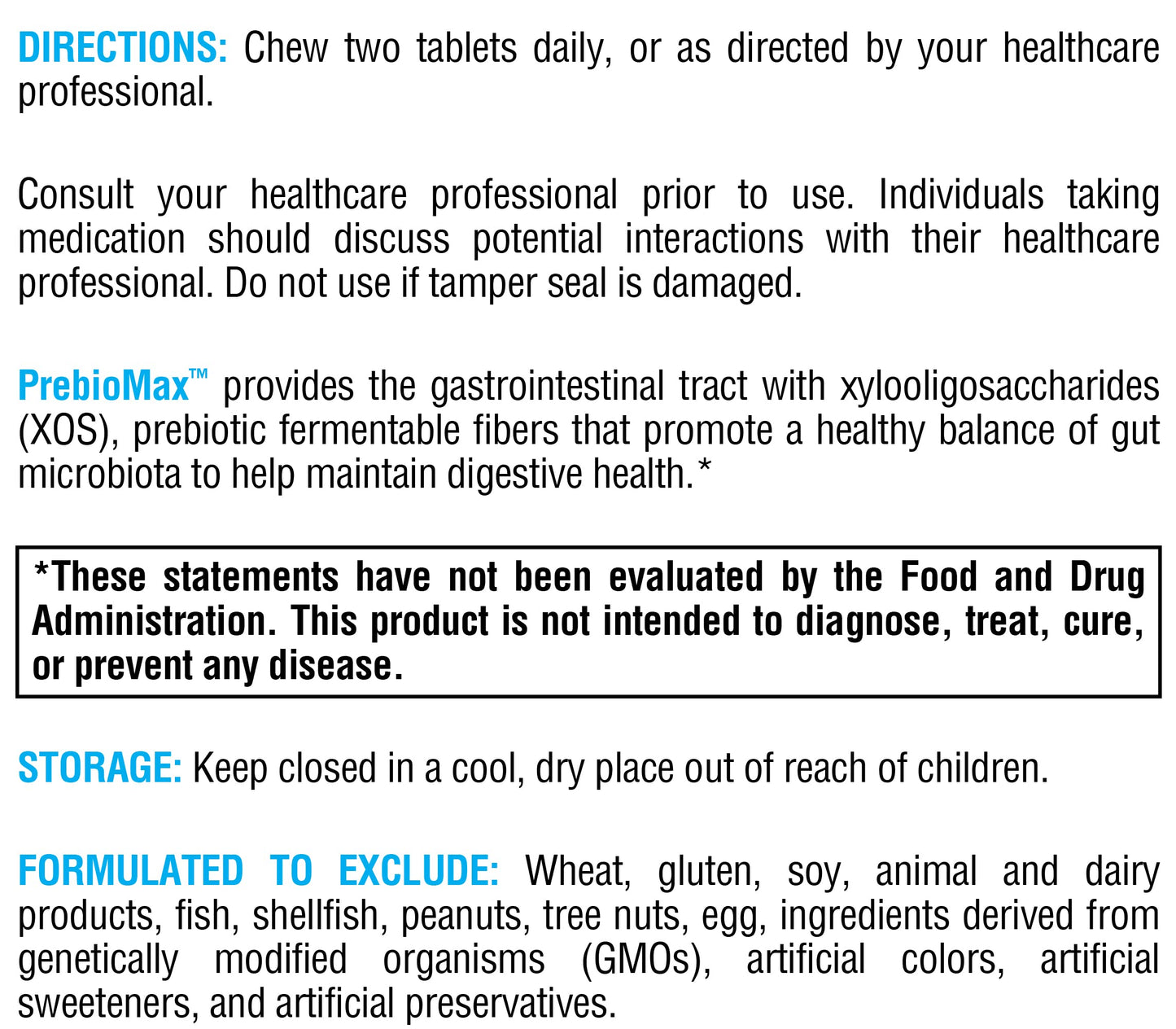 XYMOGEN PrebioMax Prebiotic Fiber Supplement - Xylooligosaccharides (XOS) to Help Maintain Digestive Health + Support Healthy Microbial Activity in The GI Tract - Sour Apple (60 Chewable Tablets)