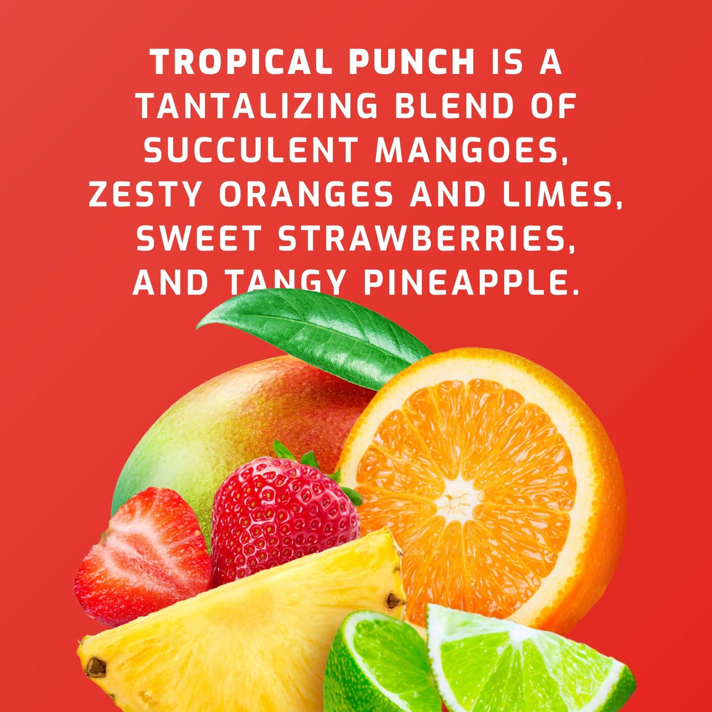 TRULABS Hydrate + Detox Tropical Punch 6ct. Sugar Free Electrolytes Hydration Packets. Each Serving Contains 1422 mg of Electrolytes &19 Vitamins & Minerals & DHM.