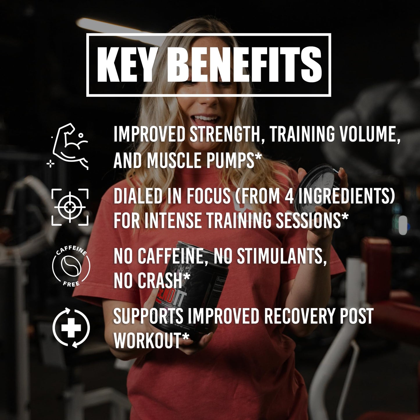 UXO Supplements - Send IT Stim Free: Massive Pumps, Unreal Focus, Natural Energy, Power, Strength, Nitrosigine®, Alpha GPC, CognatiQ®, PeakATP®, Senactiv®, AstraGin® (Jingle Juice)