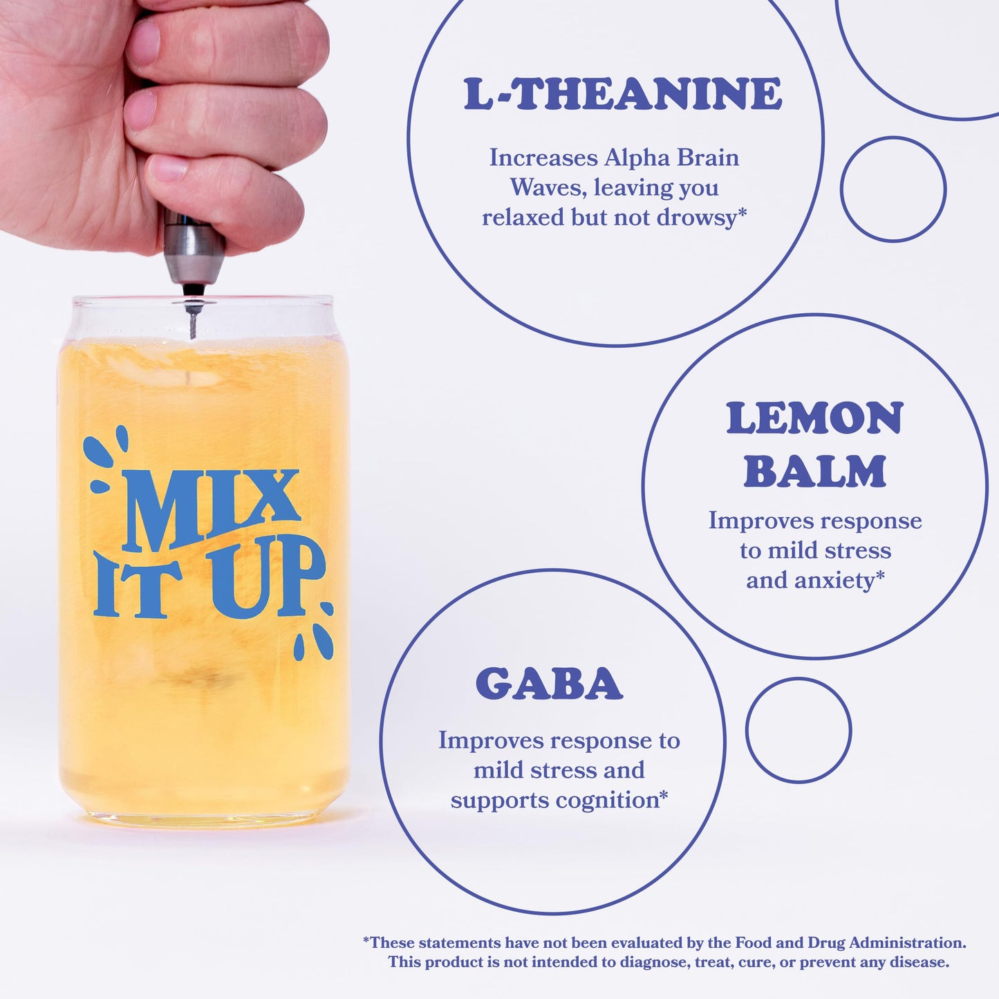 SUN CHASER Unwind Blend AlcoholFree Drink Mix for Relaxation and Mild StressRelief Mocktail SugarFree Vegan Gluten Free Yuzu Lemon Basil 10 x 019 oz Stick Packs