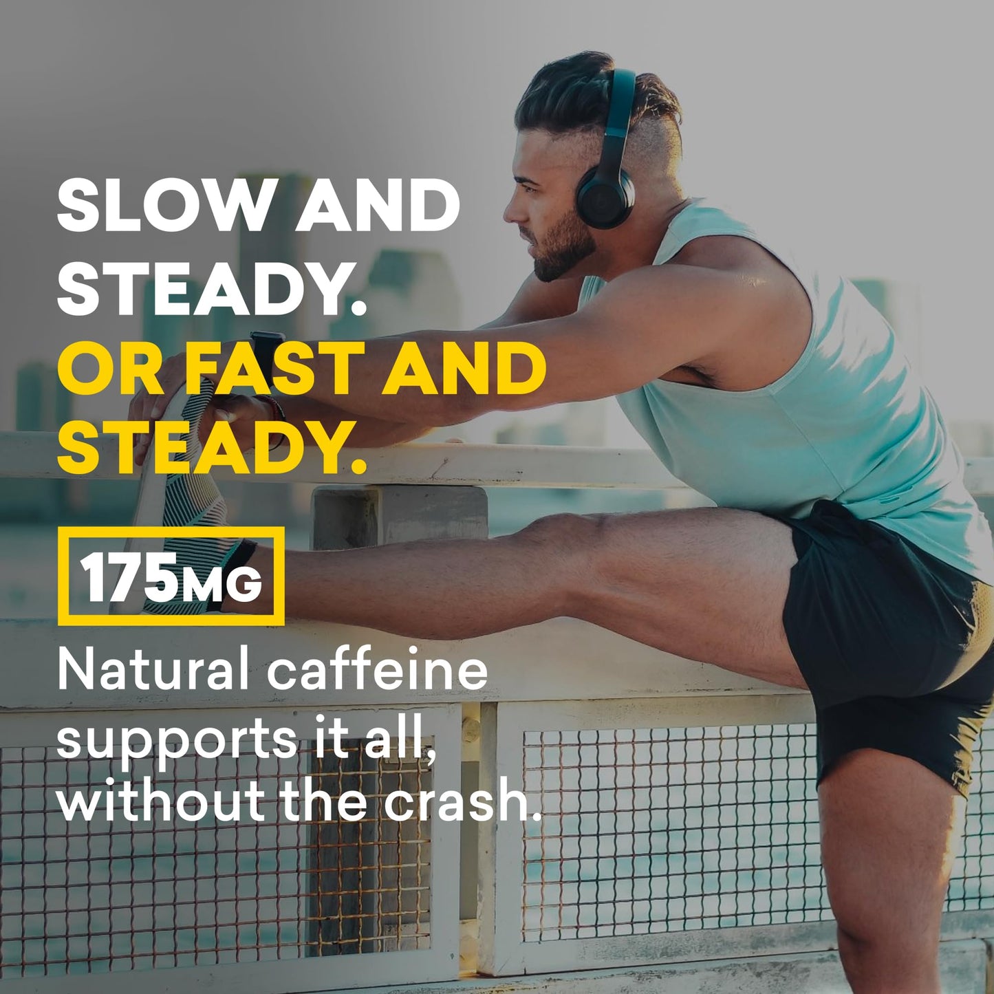 EBOOST POW Natural Pre Workout Powder - 20 Servings - Tropical Punch - A Pre Workout Supplement for Performance, Joint Mobility Support, Energy, Focus - Men & Women - Non-GMO, Gluten-Free, No Creatine