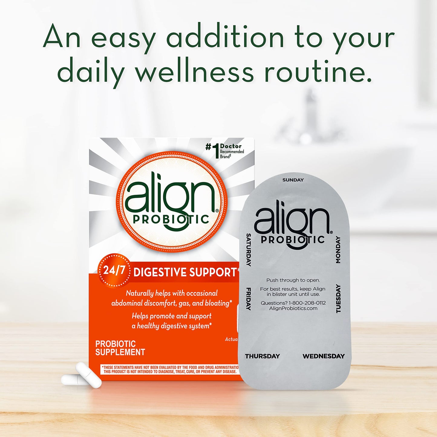 Align Probiotic Supplement (Packaging May Vary)