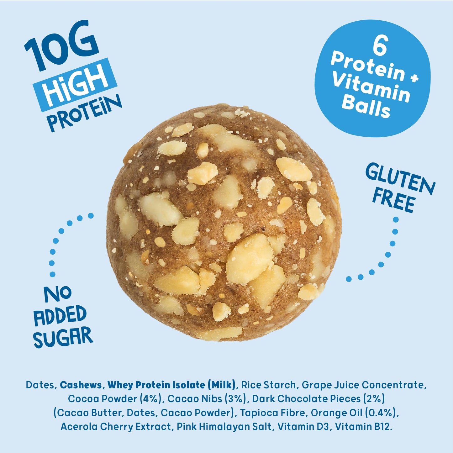 The Protein Ball Co. (10 Pack) (Peanut Butter)