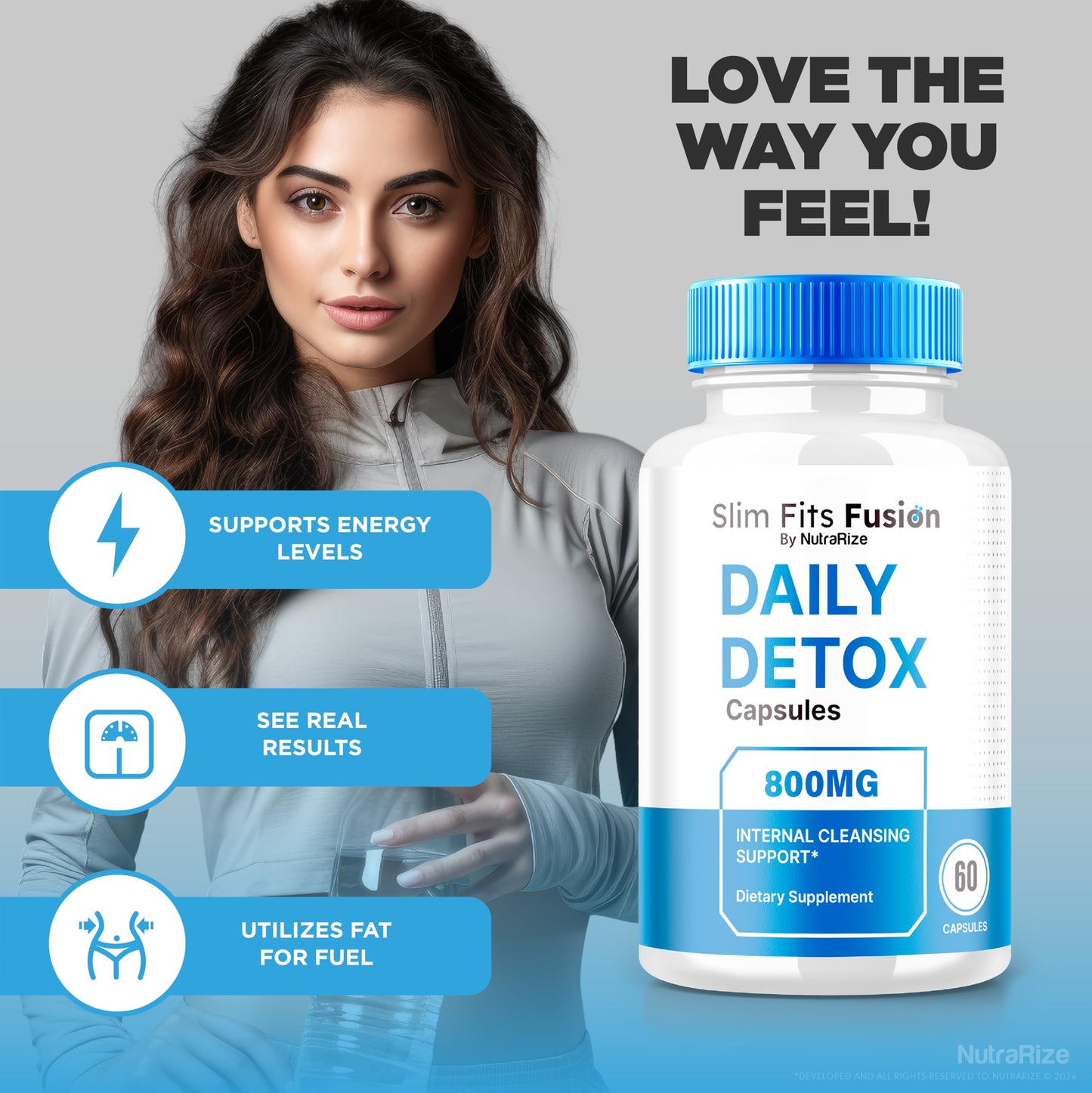 (2 Pack) Slim Fits Fusion Capsules, Slim Fits Fusion Daily Detox Pills, Advanced Weight Loss Supplement, Slim Fits Fusion Keto Formula to Target Belly Fat, SlimFitsFusion 800MG Reviews (120 Capsules)