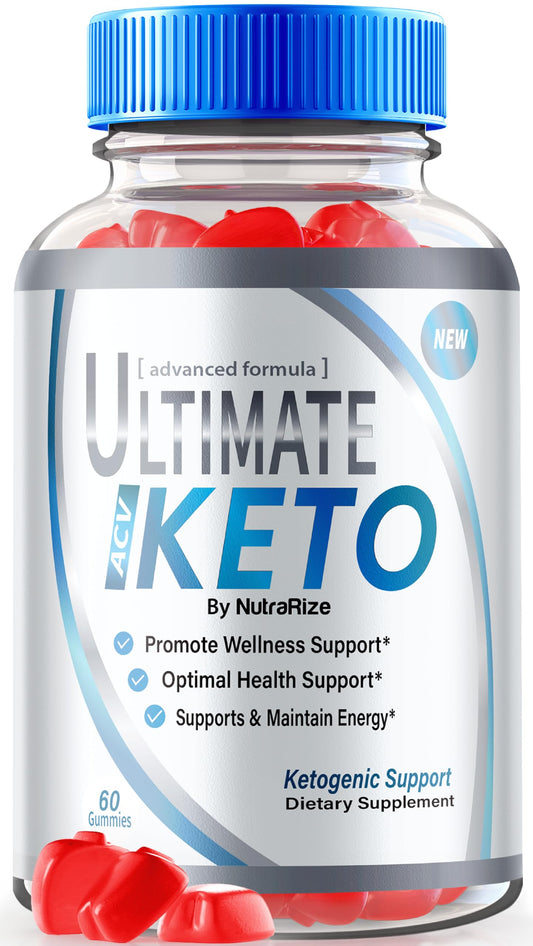 Ultimate Keto ACV Gummies, Ultimate ACV Keto Advanced Weight Loss Supplement, Ultimate Keto Formula, Natural ACV Apple Cider Vinegar 1000MG, Ultimate Keto ACV Vitamins, Official Reviews (60 Gummies)