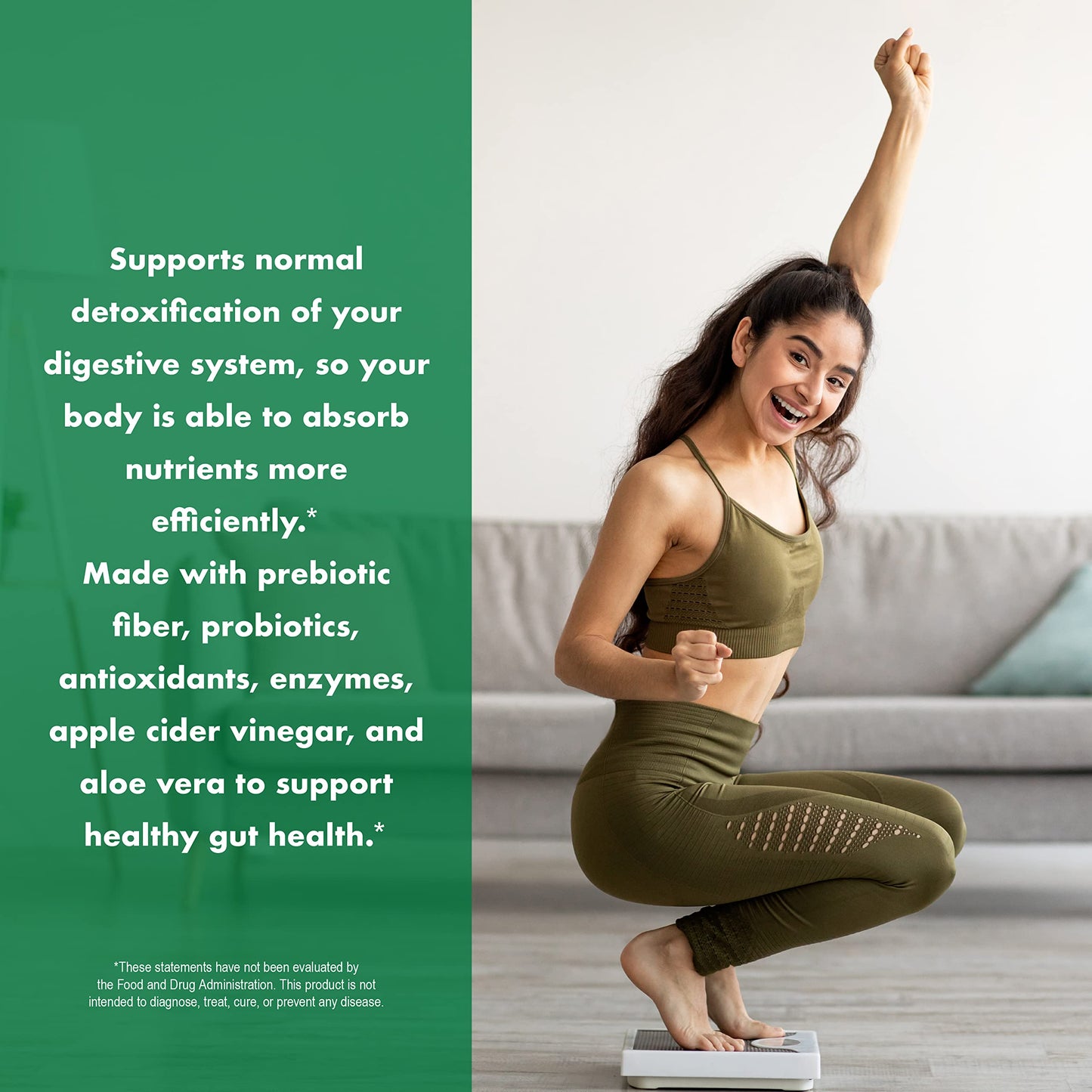 DetoxOne Daily Gut Health Powder for Weight Loss | Daily Detox Cleanse Supports Normal/Health Digestive Function*| Promotes Detoxification*, Boost Energy & Improves Nutrient Absorption*