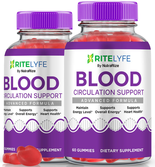 NutraRize (Pack of 2 RiteLyfe Gummies, All Natural Stabilizer to Maintain Stable Healthy Levels and Overall Wellness, Premium Formula RiteLyfe Gomitas Review (120 Gummies)