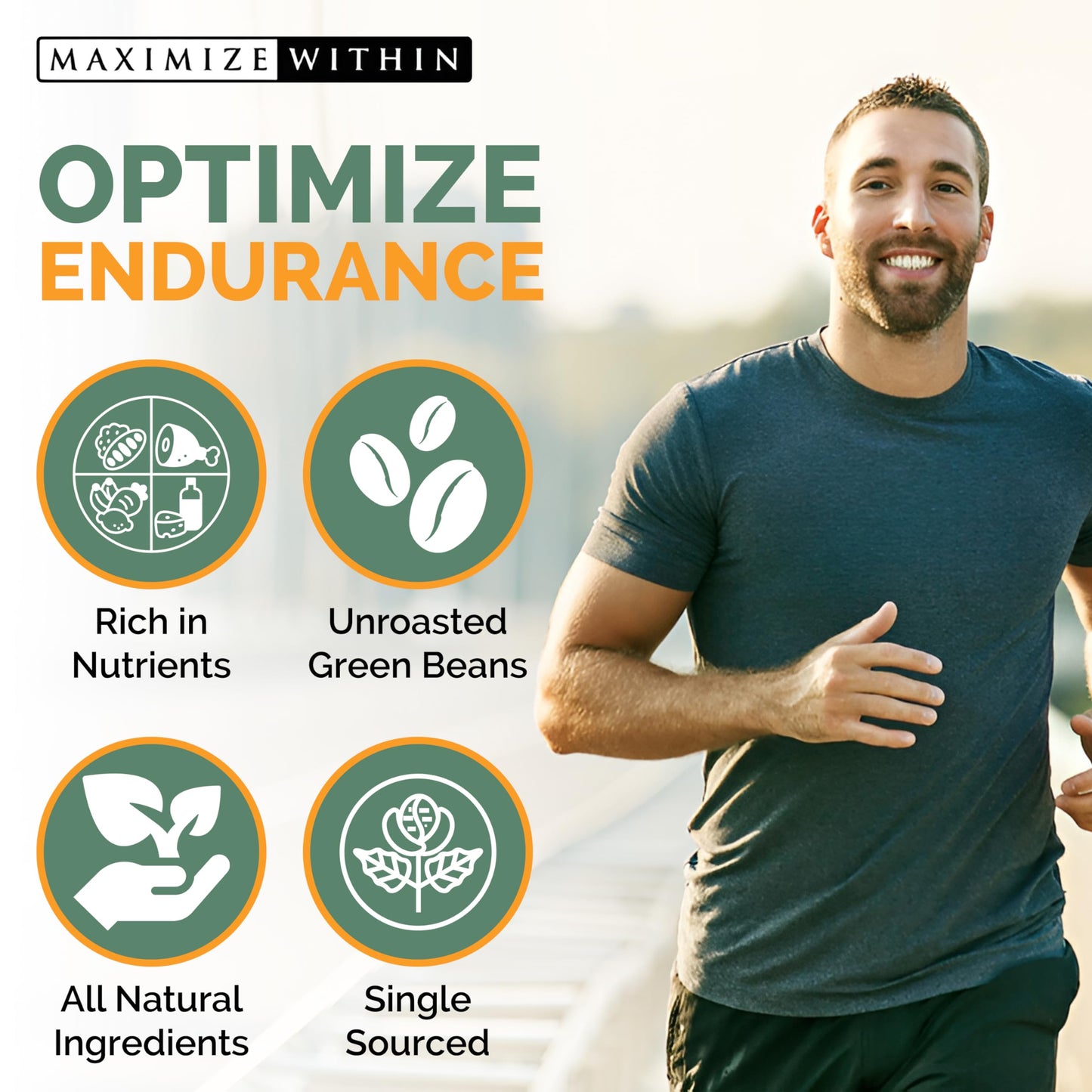 Maximize Within Green Coffee Bean Extract, 60 ct