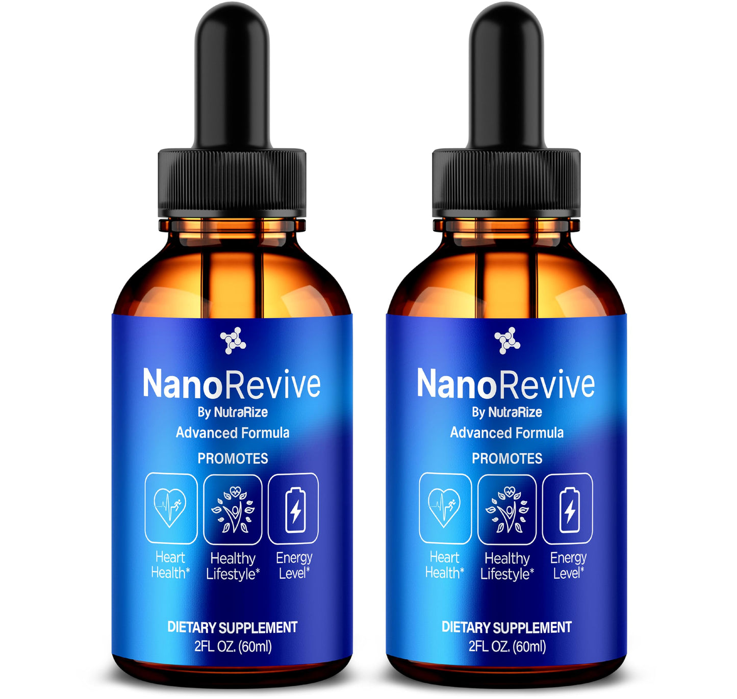 (2 Pack) NanoRevive Drops, Official NanoRevive Liver Support Formula, All Natural NanoRevive for Healthy Liver and Body Wellness, NanoRevive Detox Gotas Review (60 Servings)