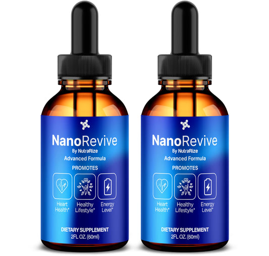(2 Pack) NanoRevive Drops, Official NanoRevive Liver Support Formula, All Natural NanoRevive for Healthy Liver and Body Wellness, NanoRevive Detox Gotas Review (60 Servings)