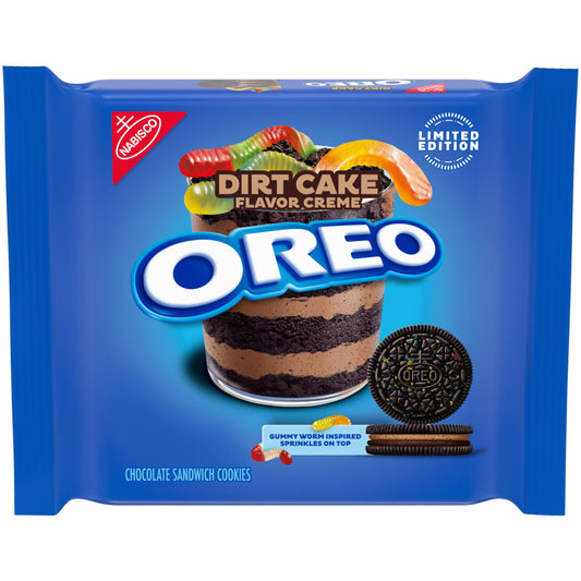 OREO Dirt Cake Chocolate Sandwich Cookies Limited Edition 1068 oz