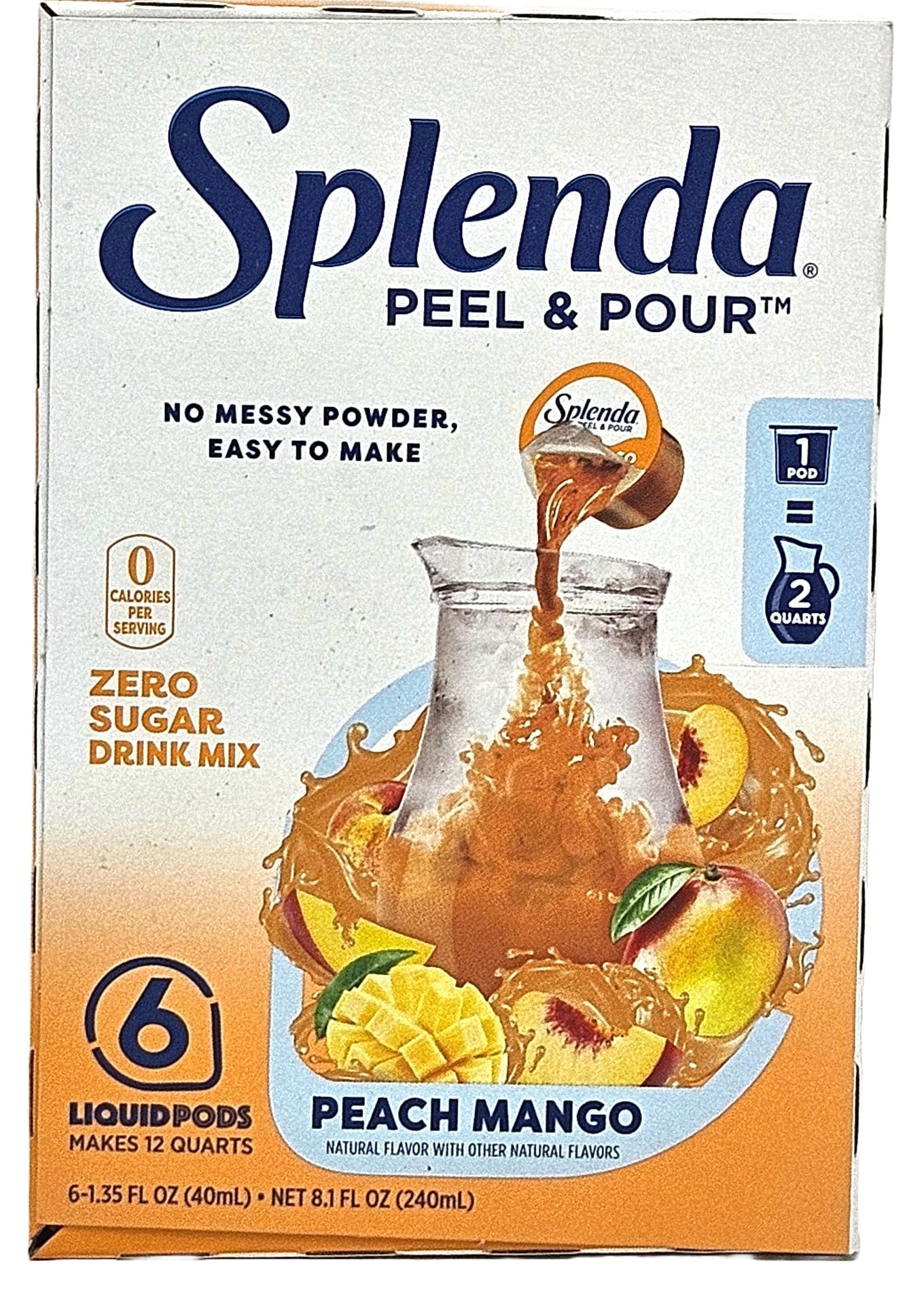 Peel and Pour Pink Lemonade and Peach Mango Drink Mix Bundle Pack of 2  Includes Exclusive Phoenix Rose Fridge Sticker
