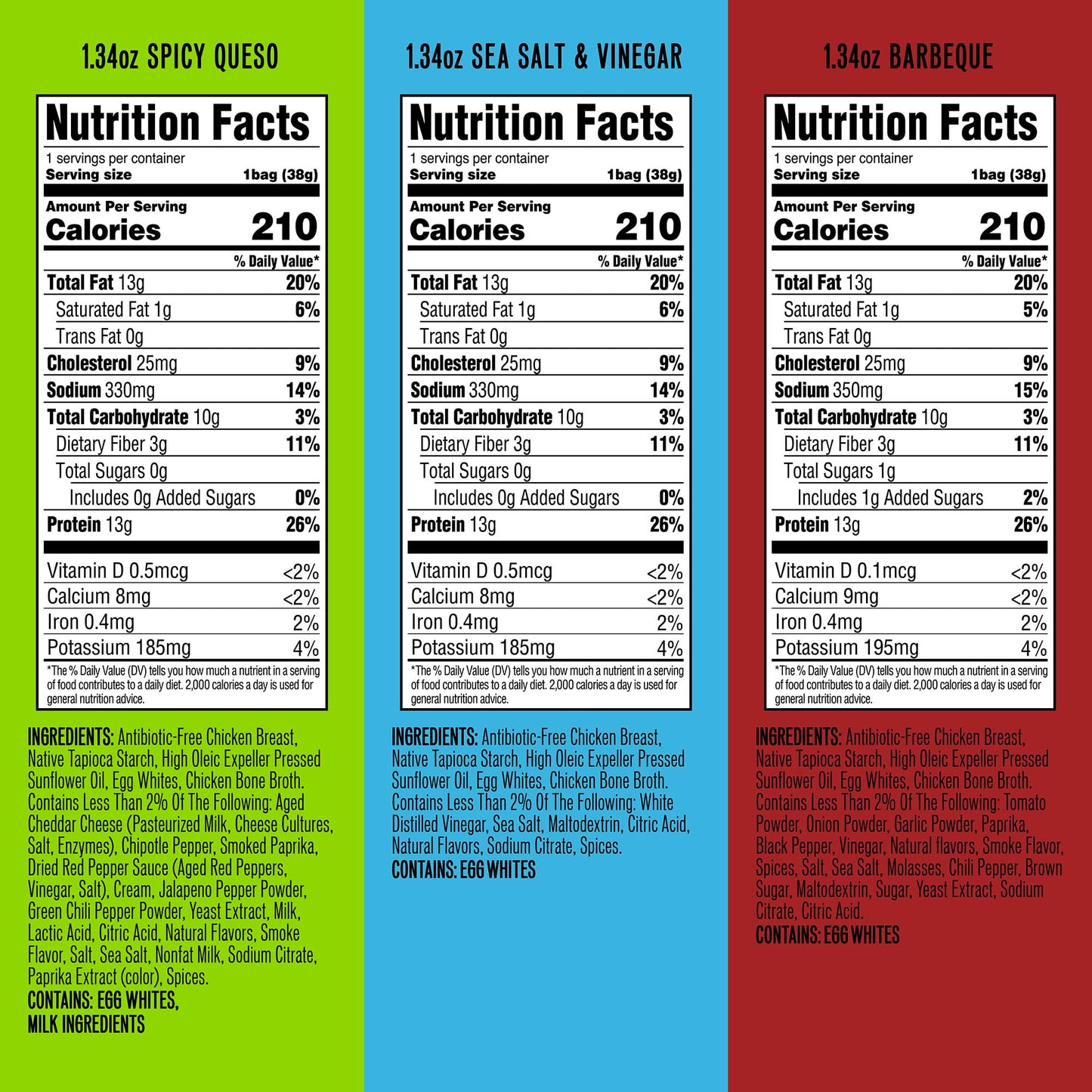 WILDE Protein Chips Variety Pack Protein Snacks Keto chips Made with Real Ingredients 134oz Bags Pack of 12  Flavor Combination May Vary