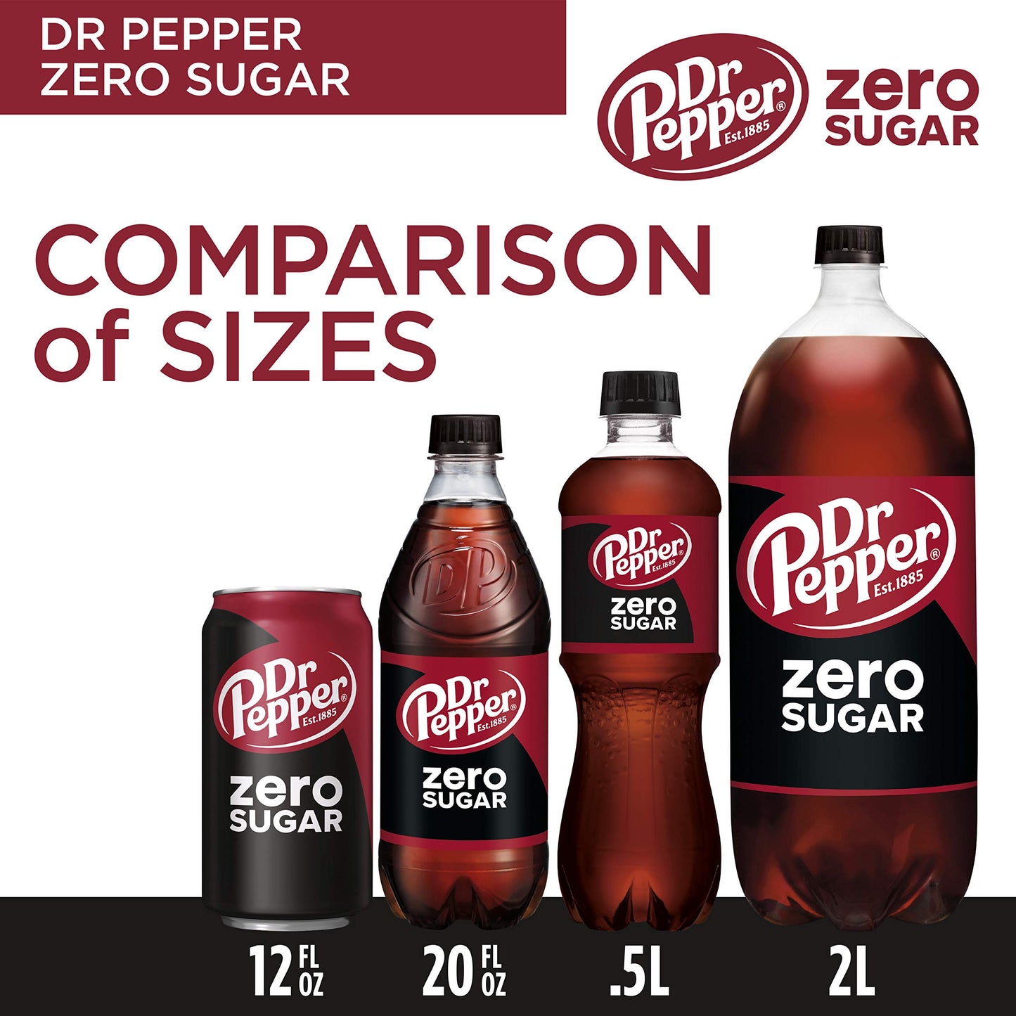 DR PEPPER ZERO SUGAR  12 OZ 12 PK