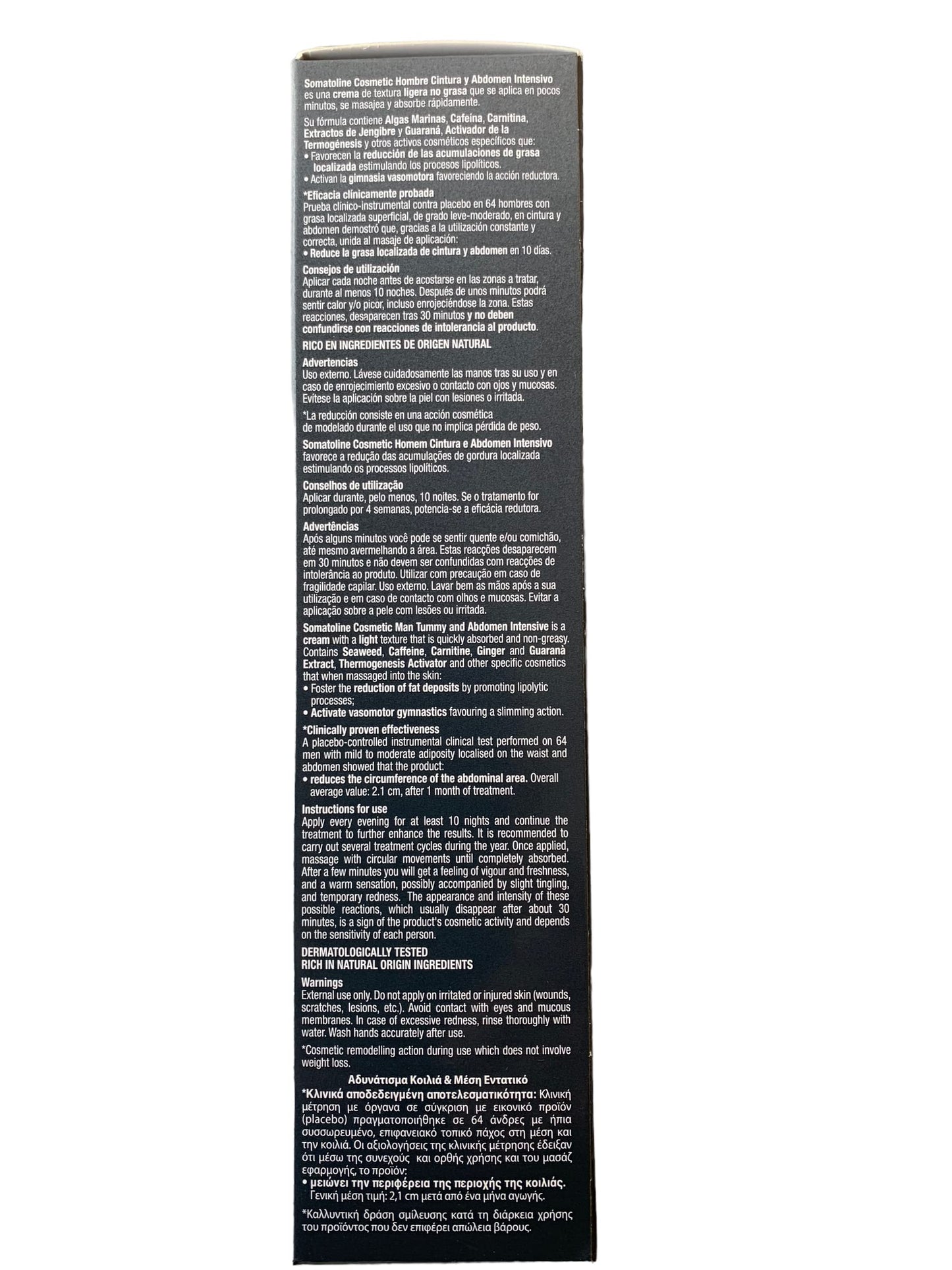 Man Thermogenic waist and abdomen Intensive 250 Ml