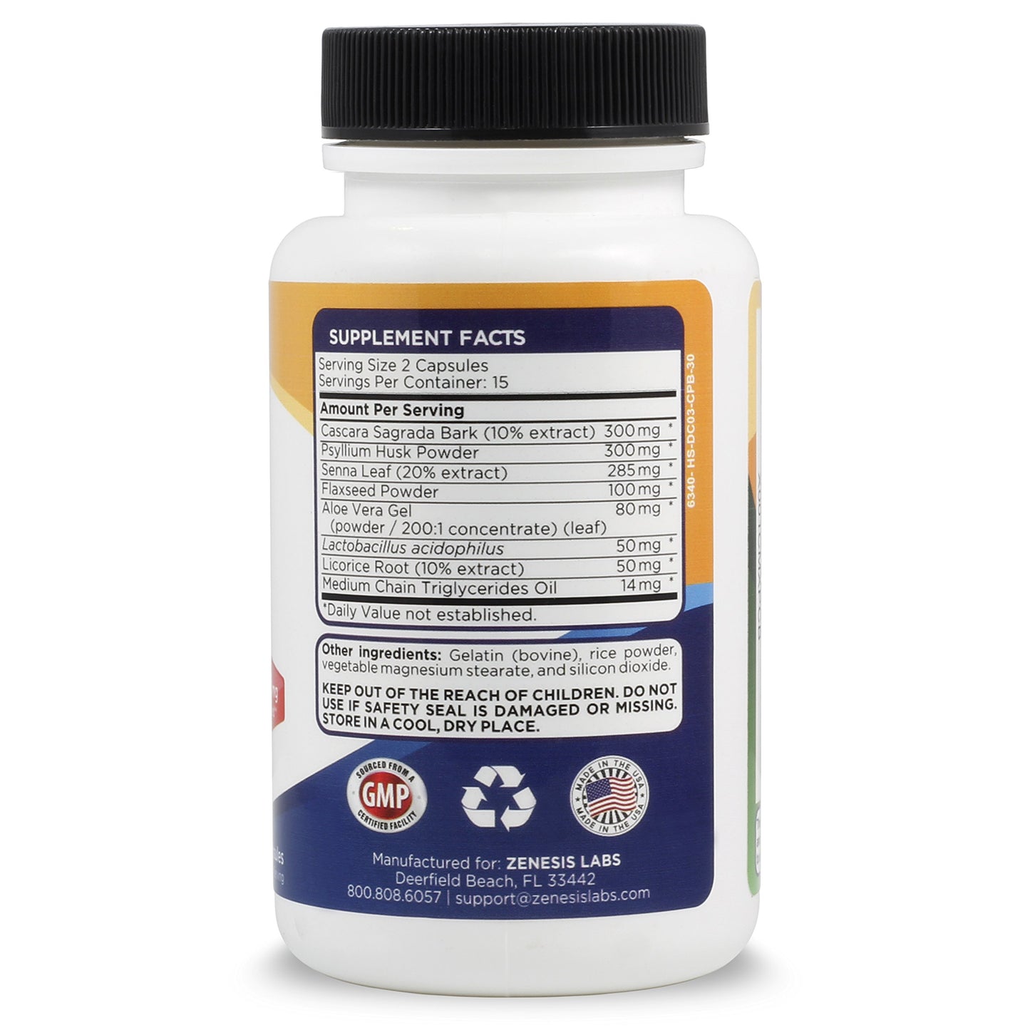 Zenesis Labs 15 Day Detox Cleanse - Natural, Gentle & Effective