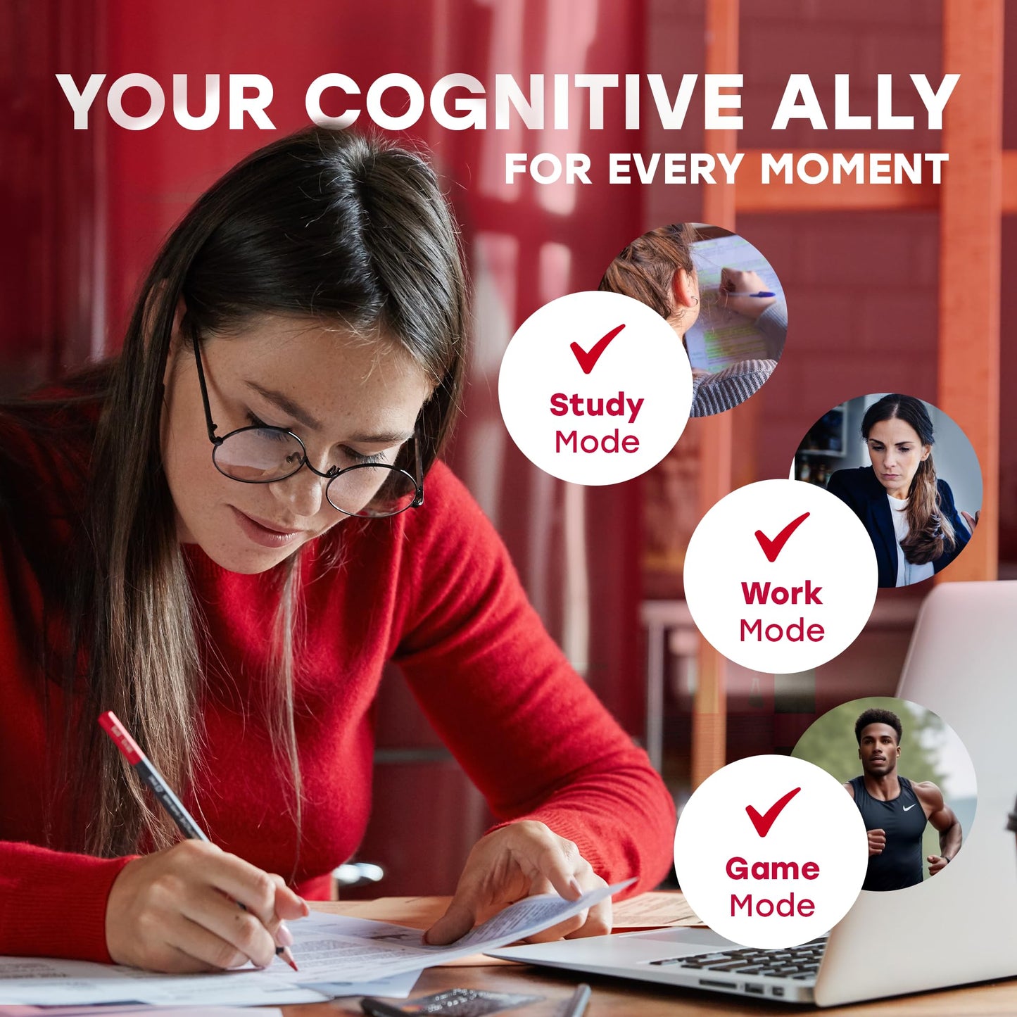 Can-i Wellness Vitamin B12 Spray - 240 Sprays (30 Servings) Fast-Absorbing B12 Supplement with B6 & Caffeine- Vegan, Gluten-Free, Sugar-Free for Energy, Focus & Memory- Ideal for Study, Work & More