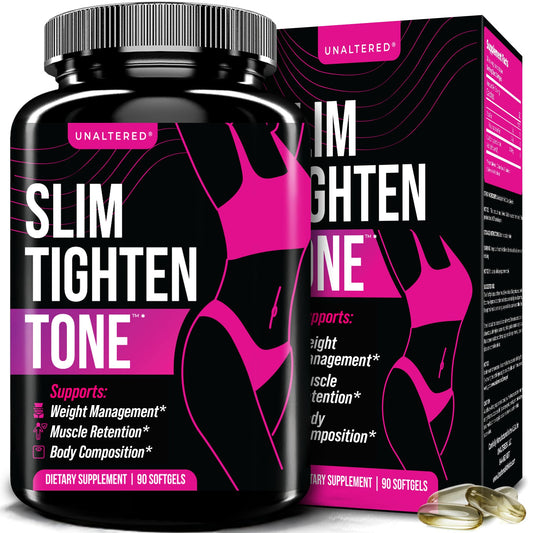 UNALTERED Belly Fat Burner for Women - Slim Waist, Lose Stomach Fat, Reduce Bloating - Natural Weight Loss Pills, Appetite Suppressant, & Metabolism Booster - 90 Capsules
