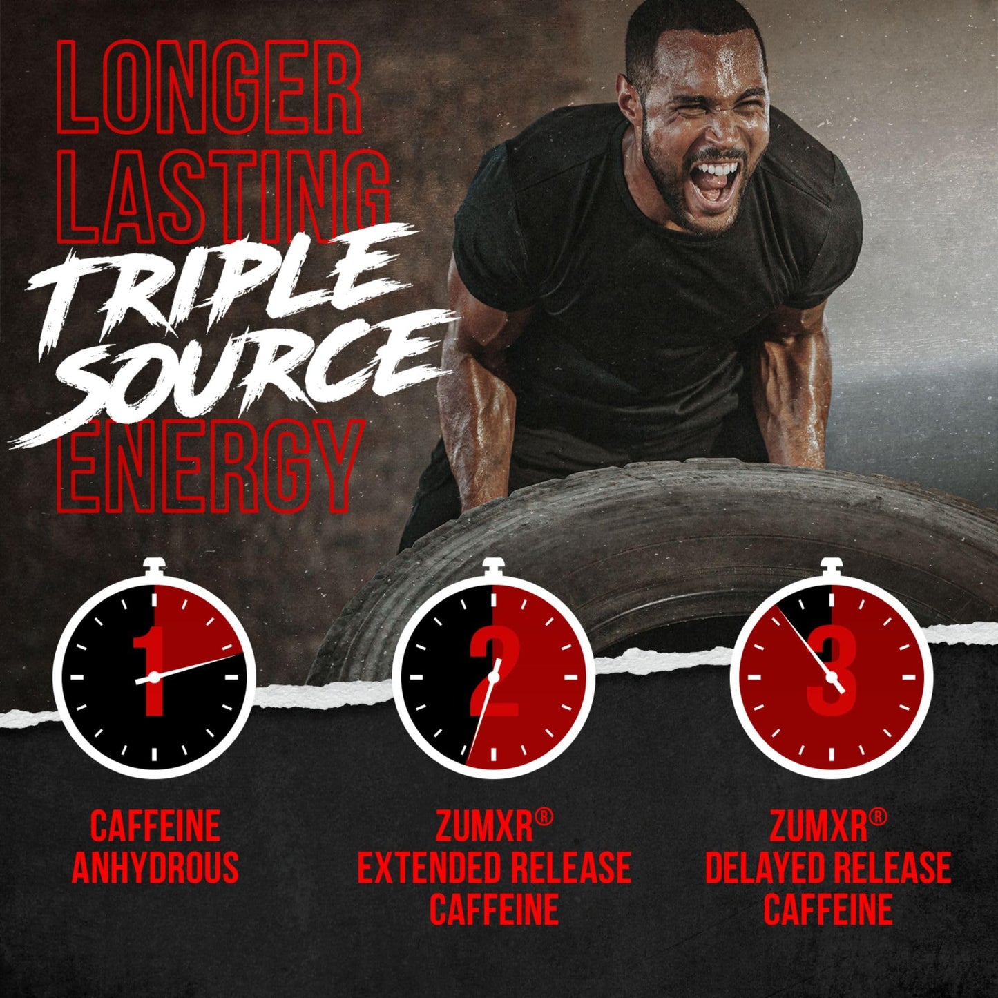 ALPHA LION Superhuman Burn 2-in-1 Metabolism Booster Pre Workout, Weight Loss Supplement, Appetite Suppressant, Fat Loss Support, Energy & Focus Powder (21 Servings, Sweet Black Cherry Flavor)