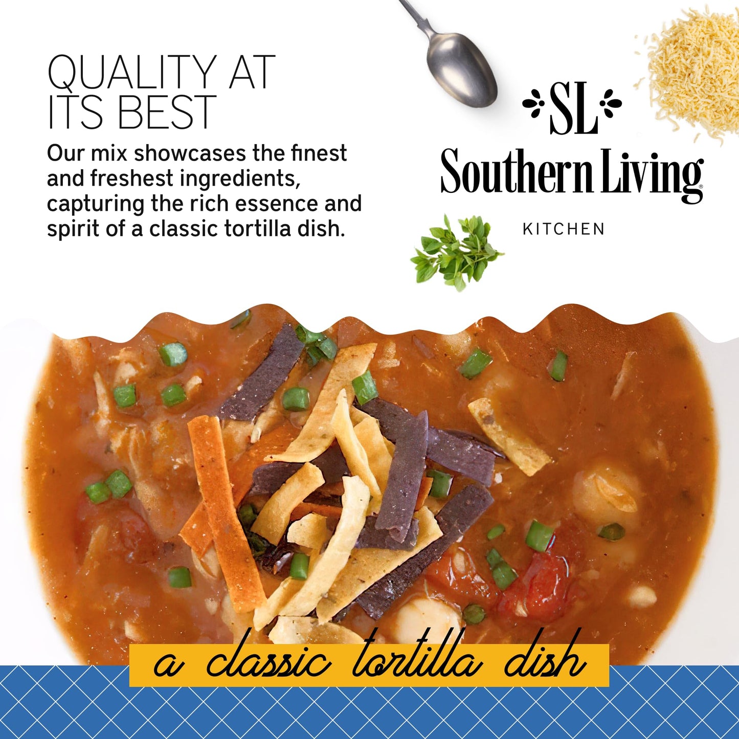 Southern Living Tortilla Soup Mix Fresh Ingredients Soup Seasoning Mix Family Dinner Tortilla Casserole Tortilla Soup Gourmet Meal 2 Seasoning Packets