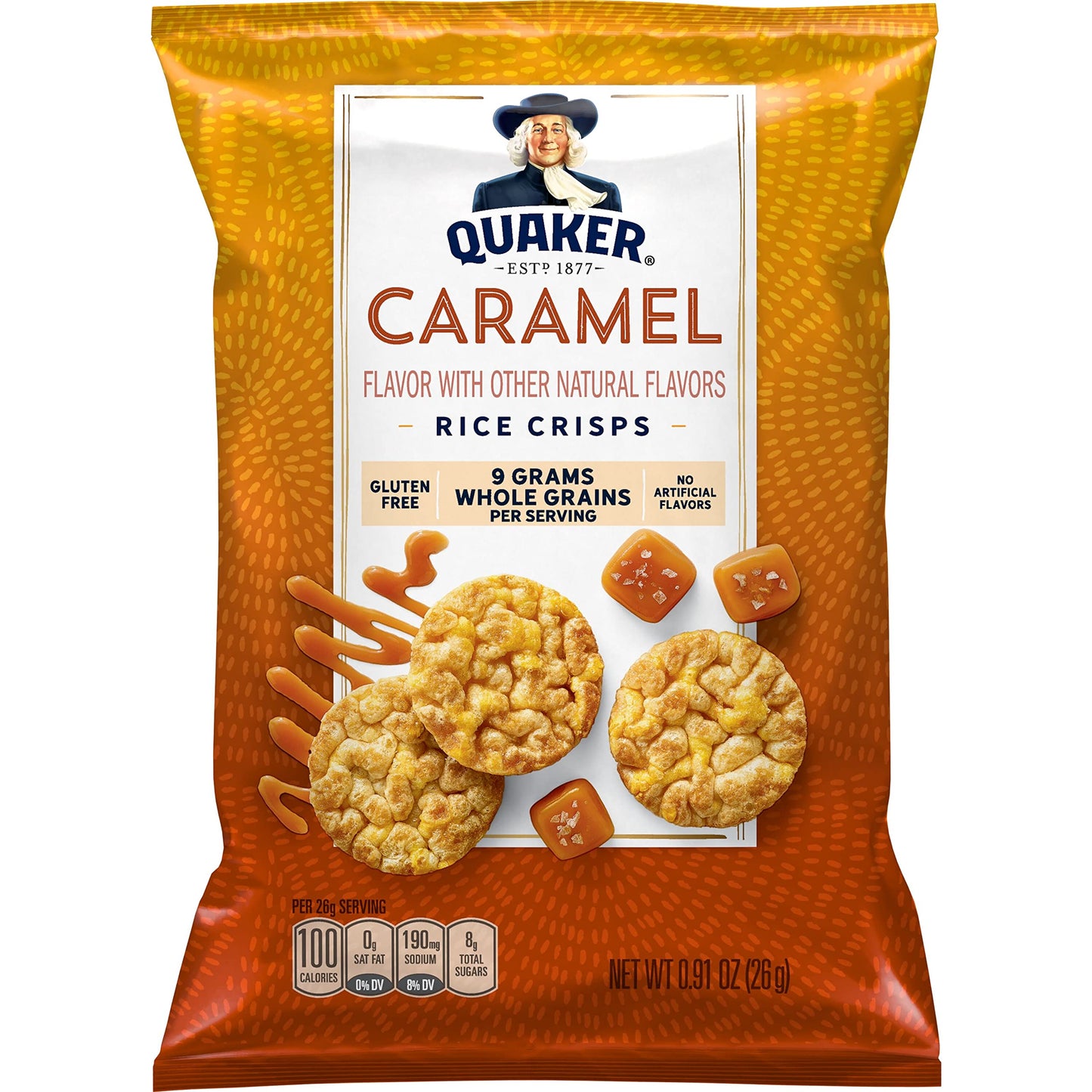 Quaker Rice Crisps 4 Flavor Sweet and Savory Variety Mix 15 count