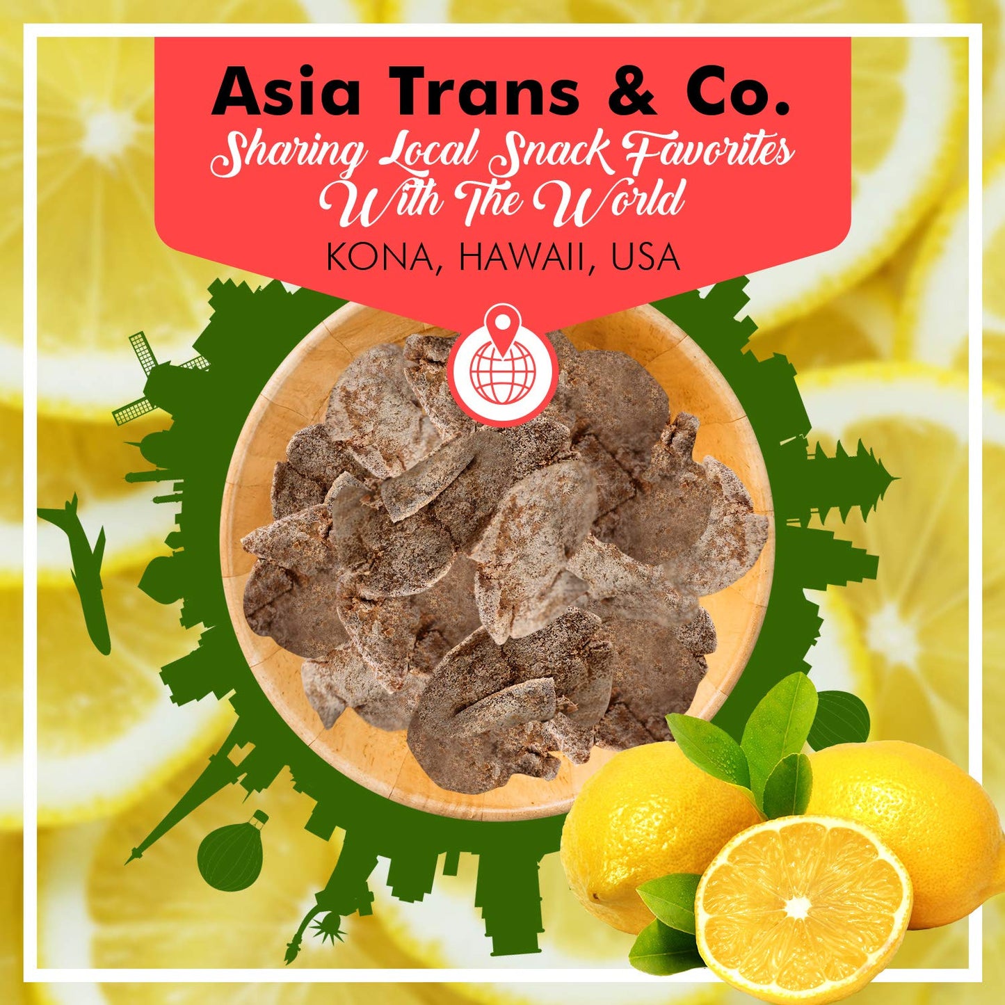 Dried Preserved Whole Lemon  Dehydrated Fruit Peel Snacks  Whole Lemon Crack Seed Slices  Li Hing Mui Preserved AsianStyle