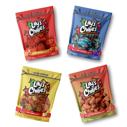 Lilys Chilies Sour and Chili Chewy Candy Variety Pack