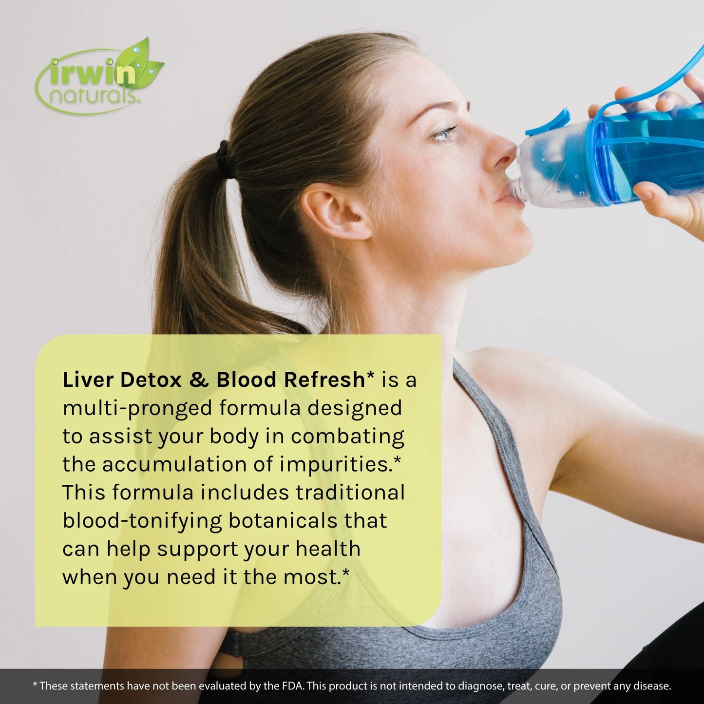 Irwin Naturals Liver Detox & Blood Refresh - 60 Liquid Soft-Gels, Pack of 2 - Liver & Antioxidant Support - 60 Total Servings