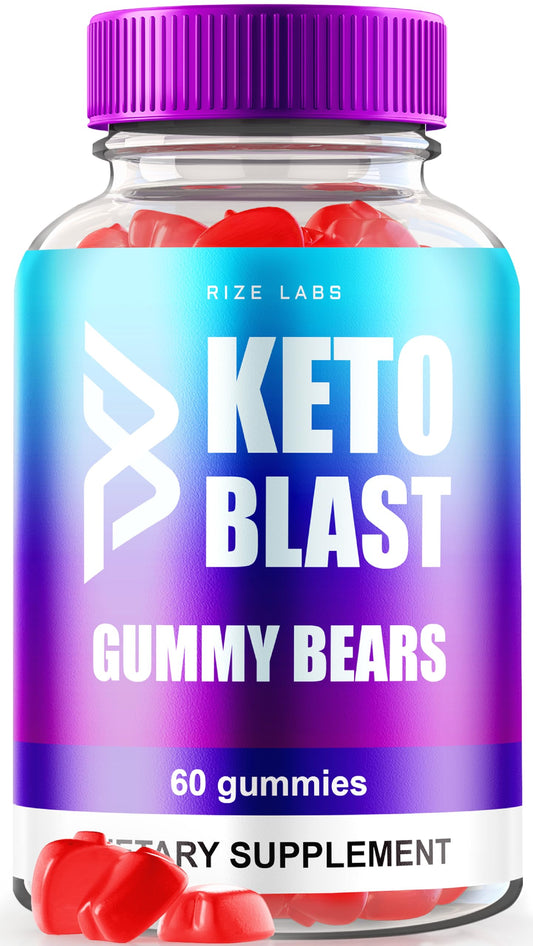 rize labs - Keto Blast Gummy Bears ACV Gummies Advanced Weight Loss Formula (60 Gummies)