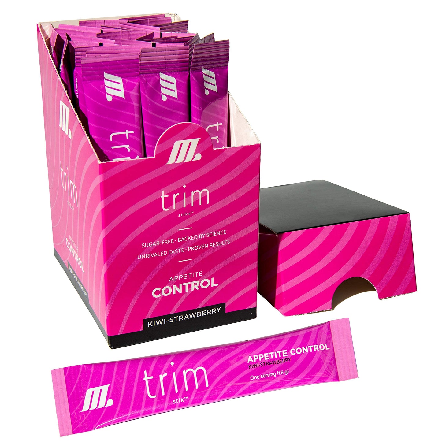 Nu Kai Wellness Trim Stick with Gift, 30 ct.- up to 60 Servings - Delicious Kiwi Strawberry Beverage - Low-Calorie - Formerly Slim Stix